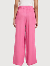 Trouser Wide Leg Bright Orchid Lyocell | Lanius