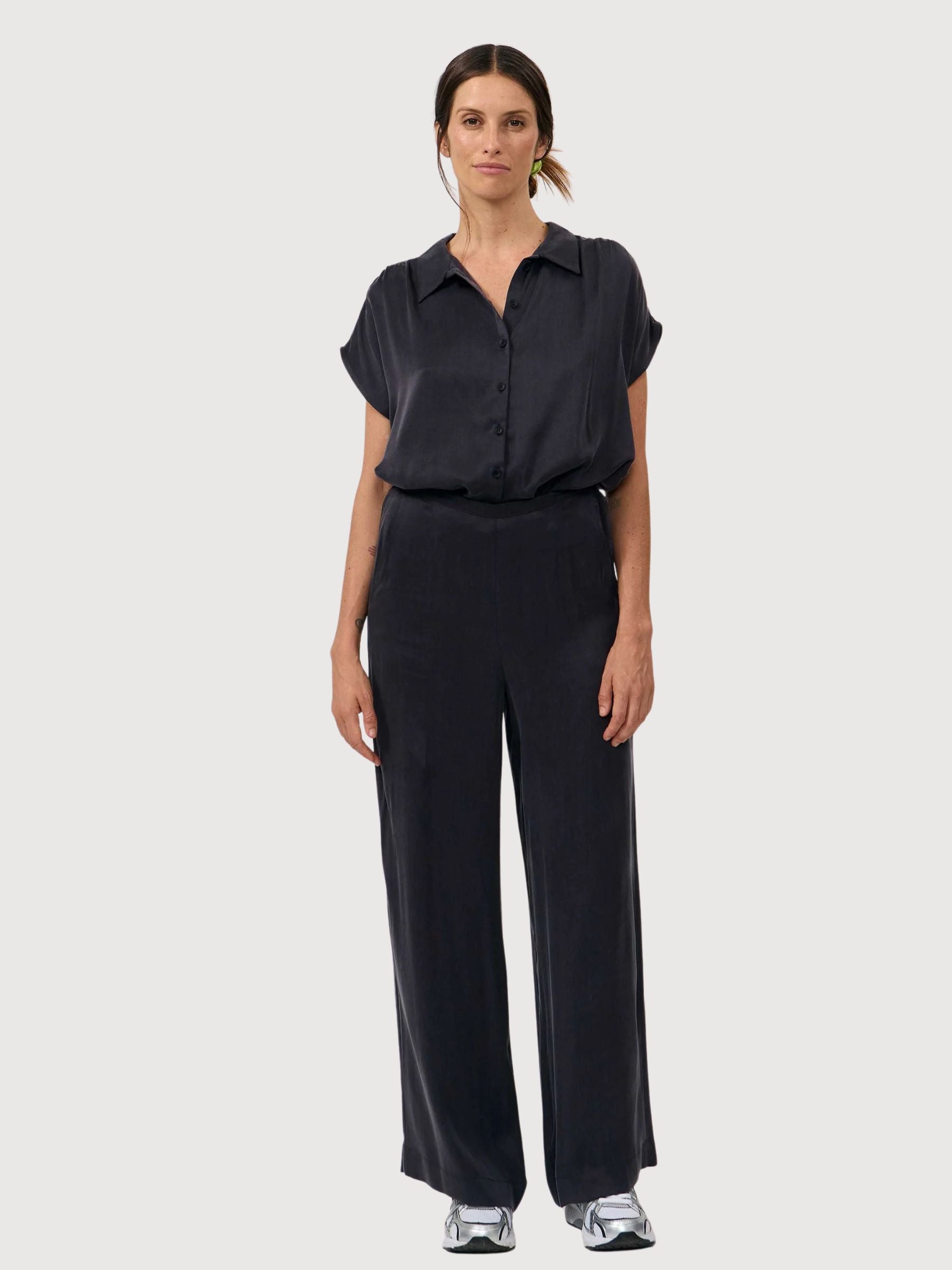 Pantalone Luna Grigio Scuro Donna | Suite13lab