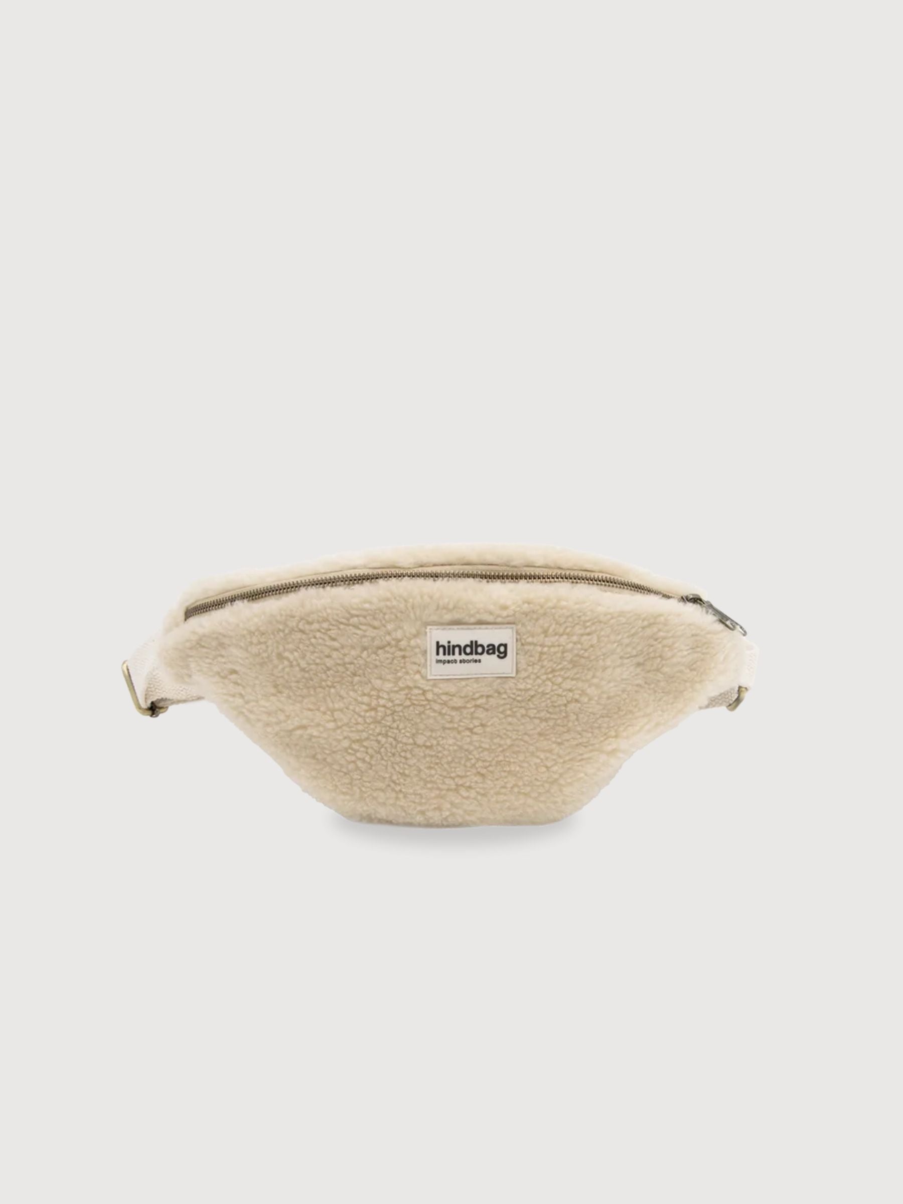 Fanny Pack Beige Fur | Hindbag