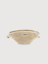 Fanny Pack Beige Fur | Hindbag