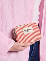 Pouche Lili Rayures Rouge | Hindbag
