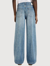 Jeans Marlene Stonewash Blue Gots Cotton | Lanius