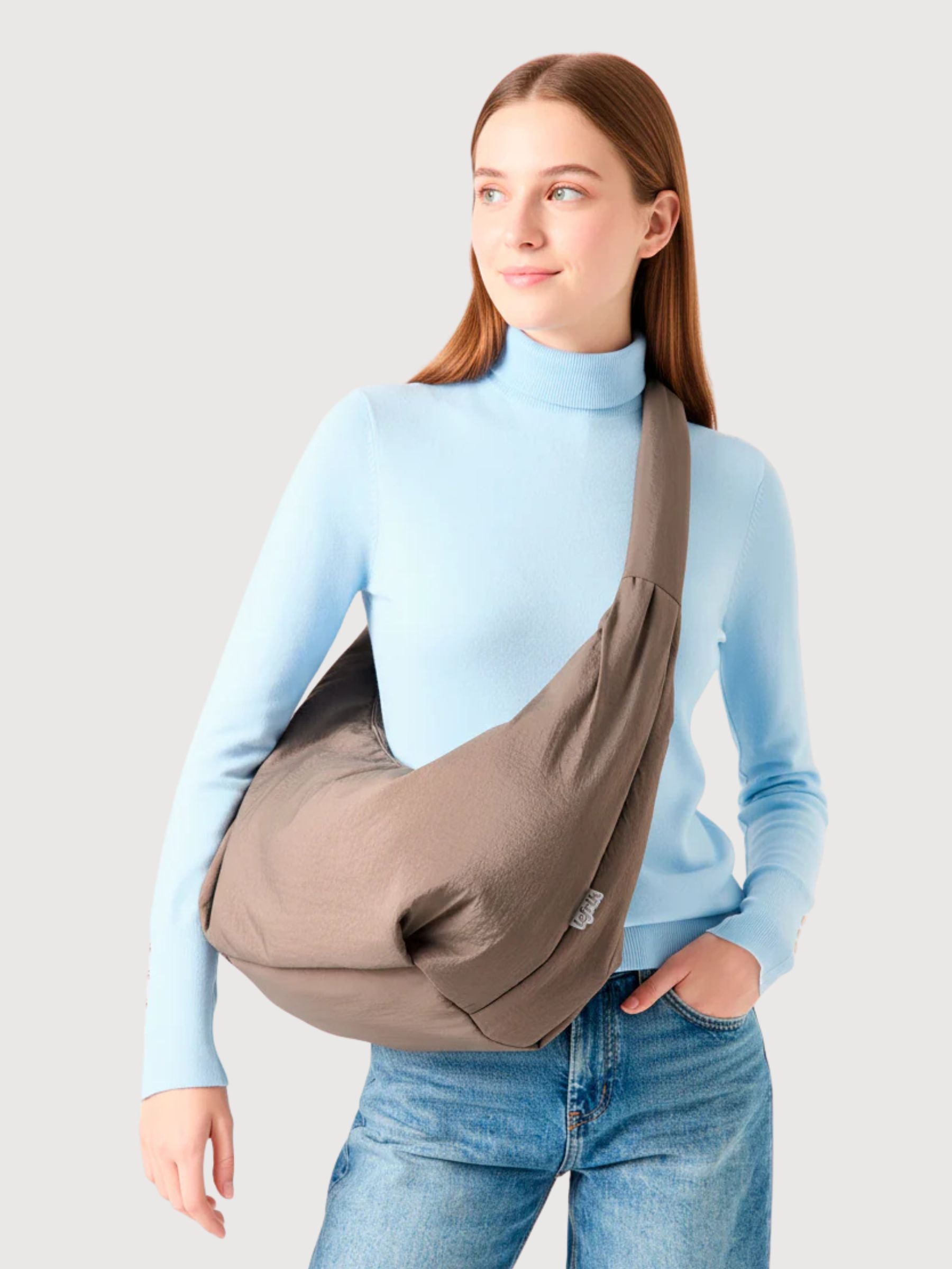 Myra Bag Taupe | Lefrik