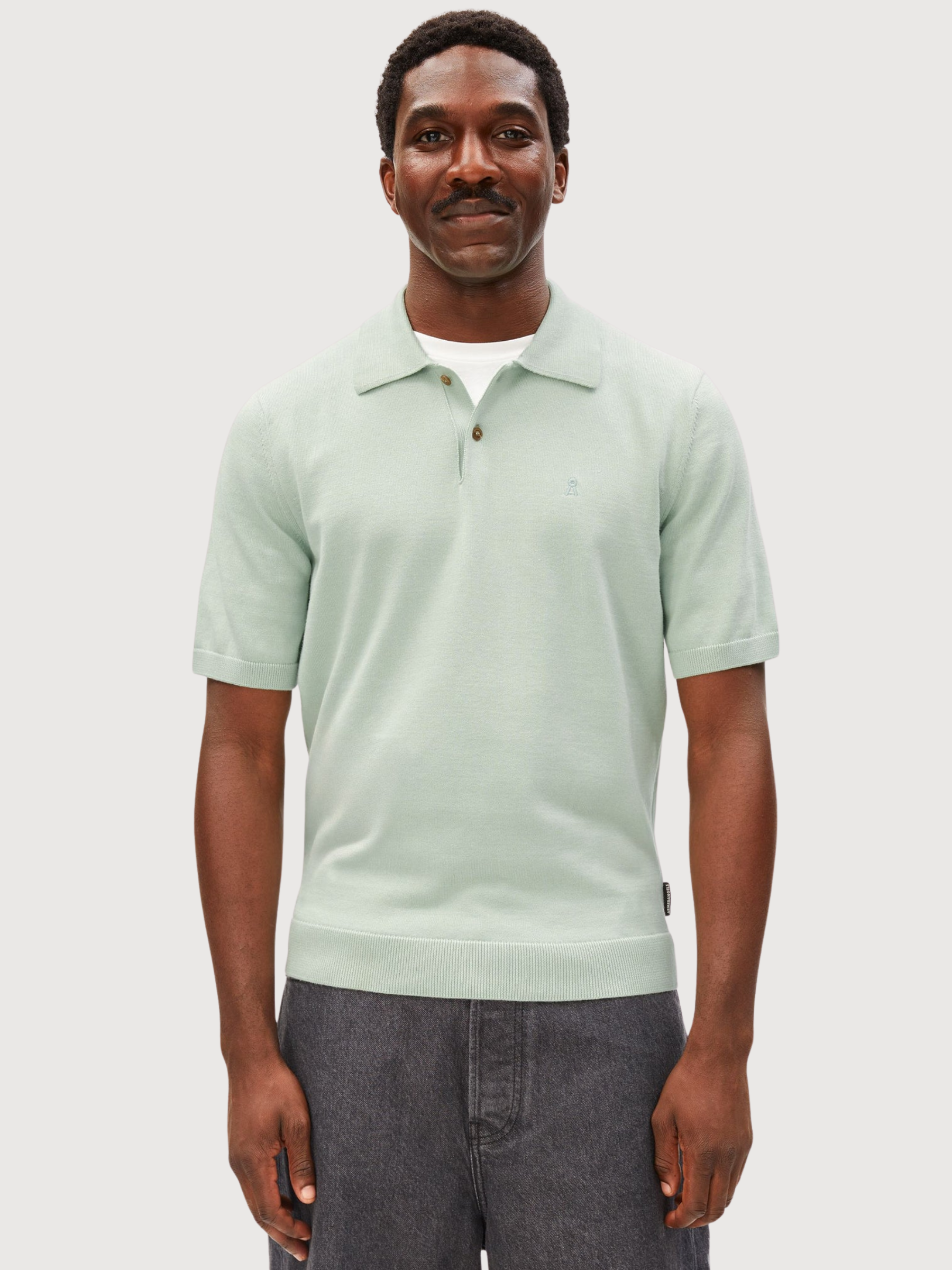 Polo in maglia a maniche corte Foam | Armedangels
