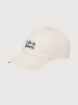 Soft Cap Slussen Life is Shorts Beige | Dedicated