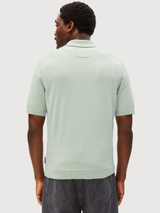 Strick-Polohemd Kurzarm Foam | Armedangels