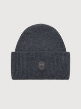 Beanie Wool Grey Unisex | Knowledge Cotton Apparel