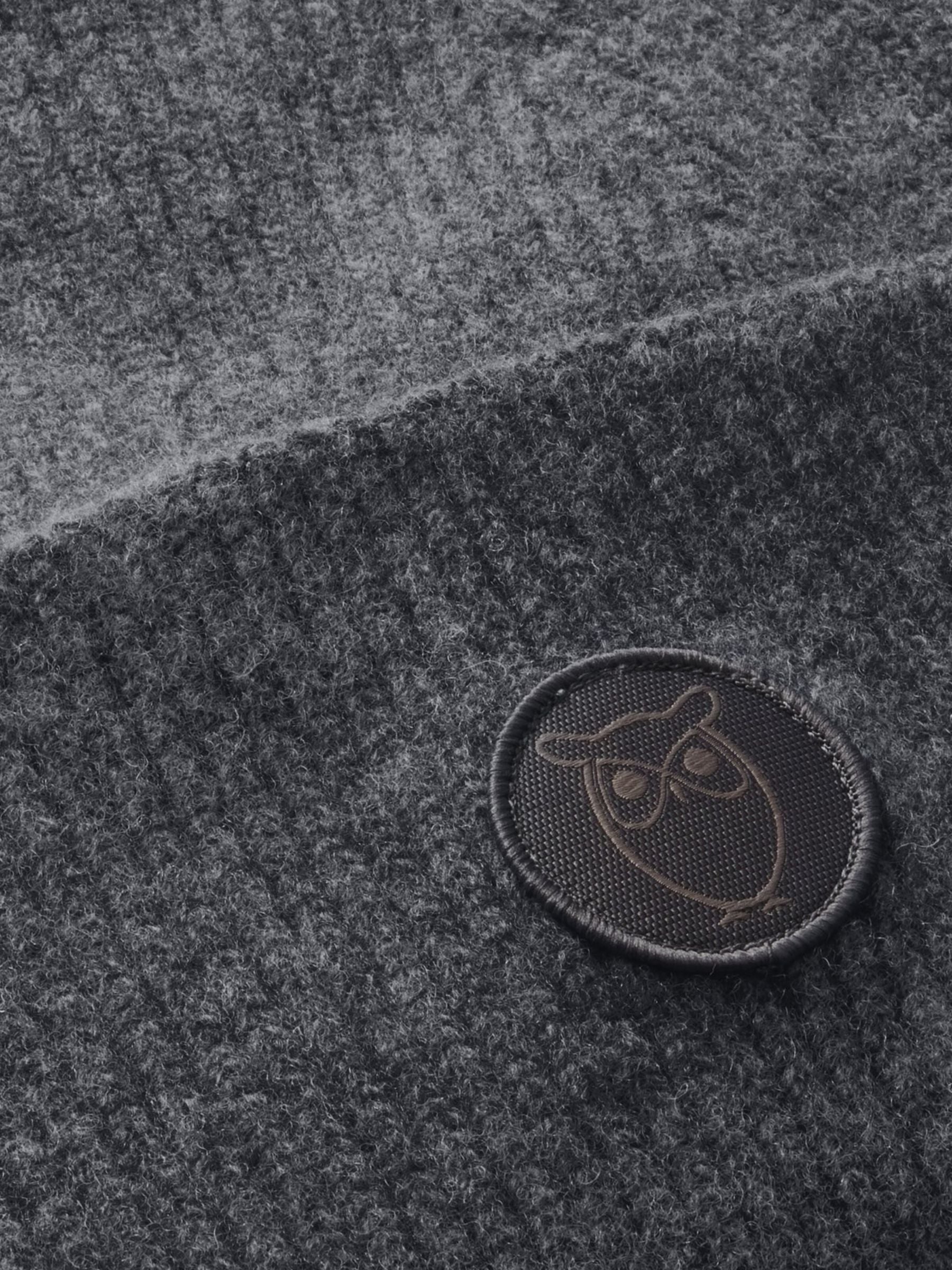 Berretto in lana grigio unisex | Knowledge Cotton Apparel