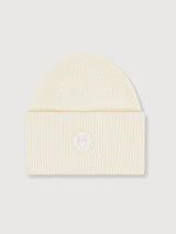 Wool Beanie Egret | KNOWLEDGE COTTON APPAREL