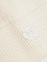 Wool Beanie Egret | KNOWLEDGE COTTON APPAREL