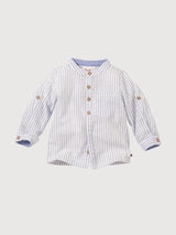 Shirt Kid und Baby boy Gestreift Weiß Bio-Baumwolle | People Wear Organic