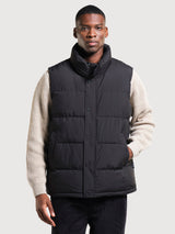 Puffer Weste Bergen schwarz | Dedicated