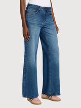 Jeans Marlene Blue Organic Cotton Woman | Lanius