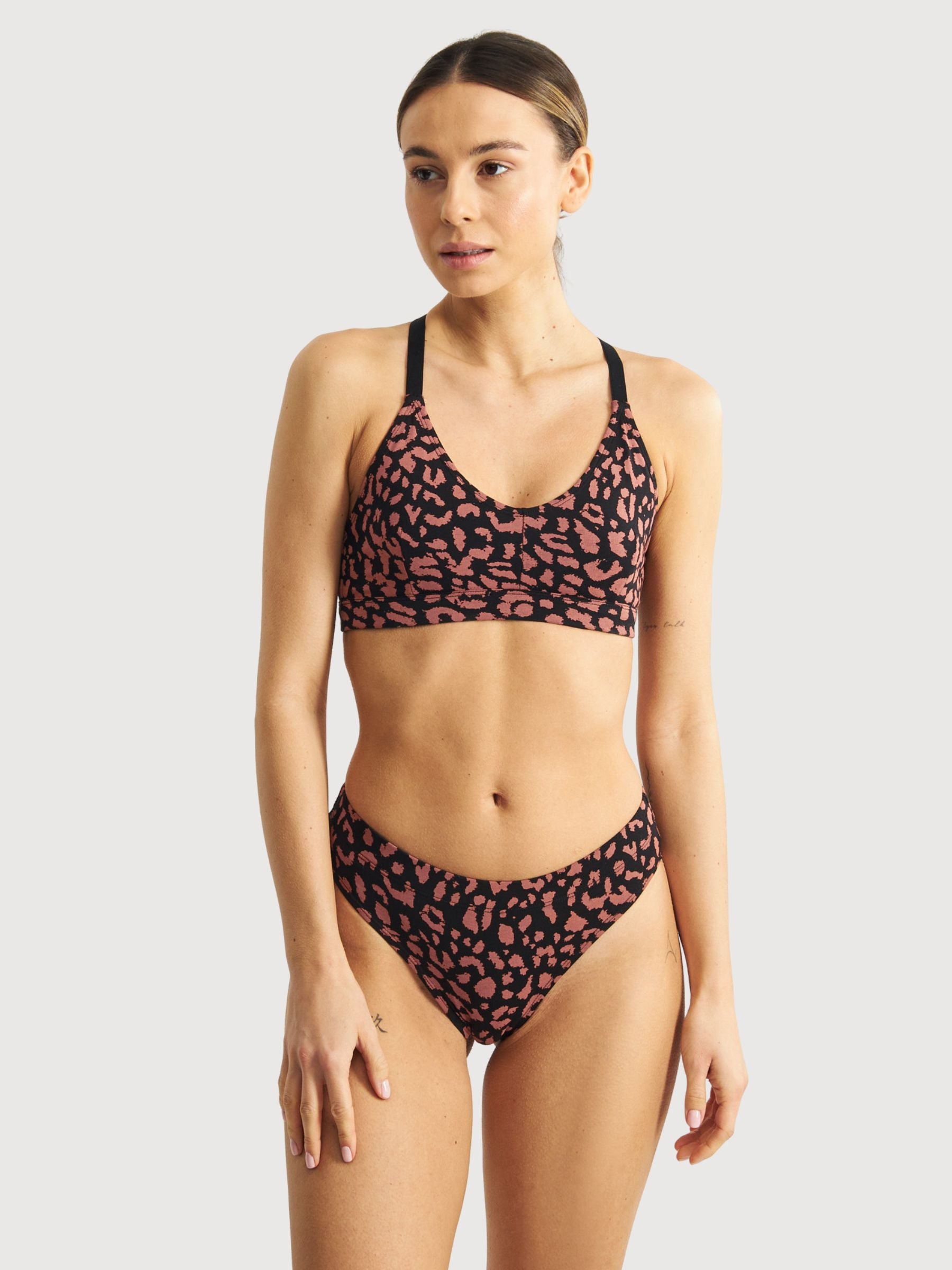 Briefs Ramsele Leopard Terracotta Rot | Dedicated