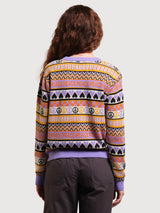 Sweater Arendal Peace Purple | Dedicated