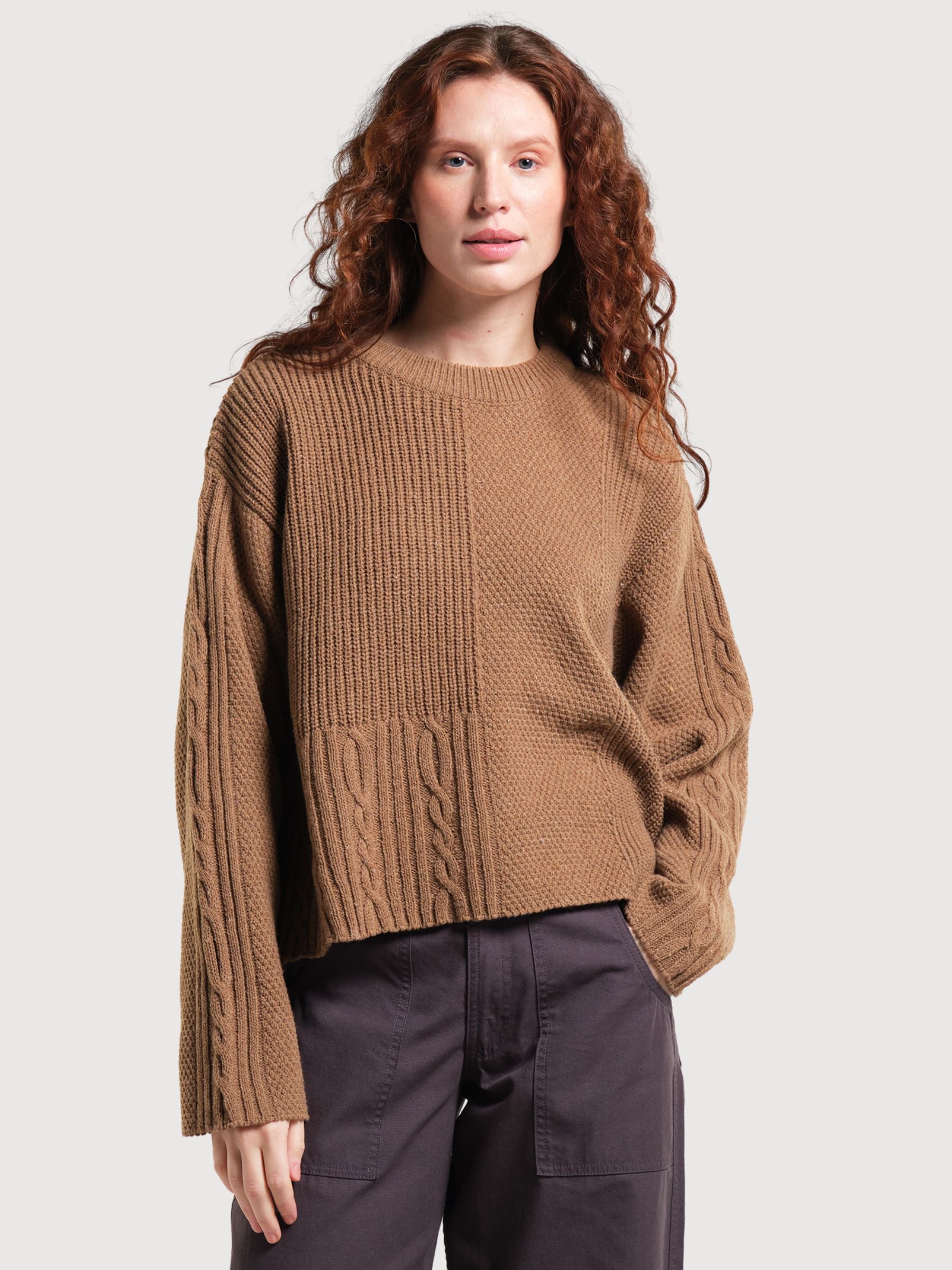 Pullover Limboda Karamell Brown | Dedicated