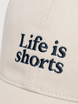 Soft Cap Slussen Life is Shorts Beige | Dedicated
