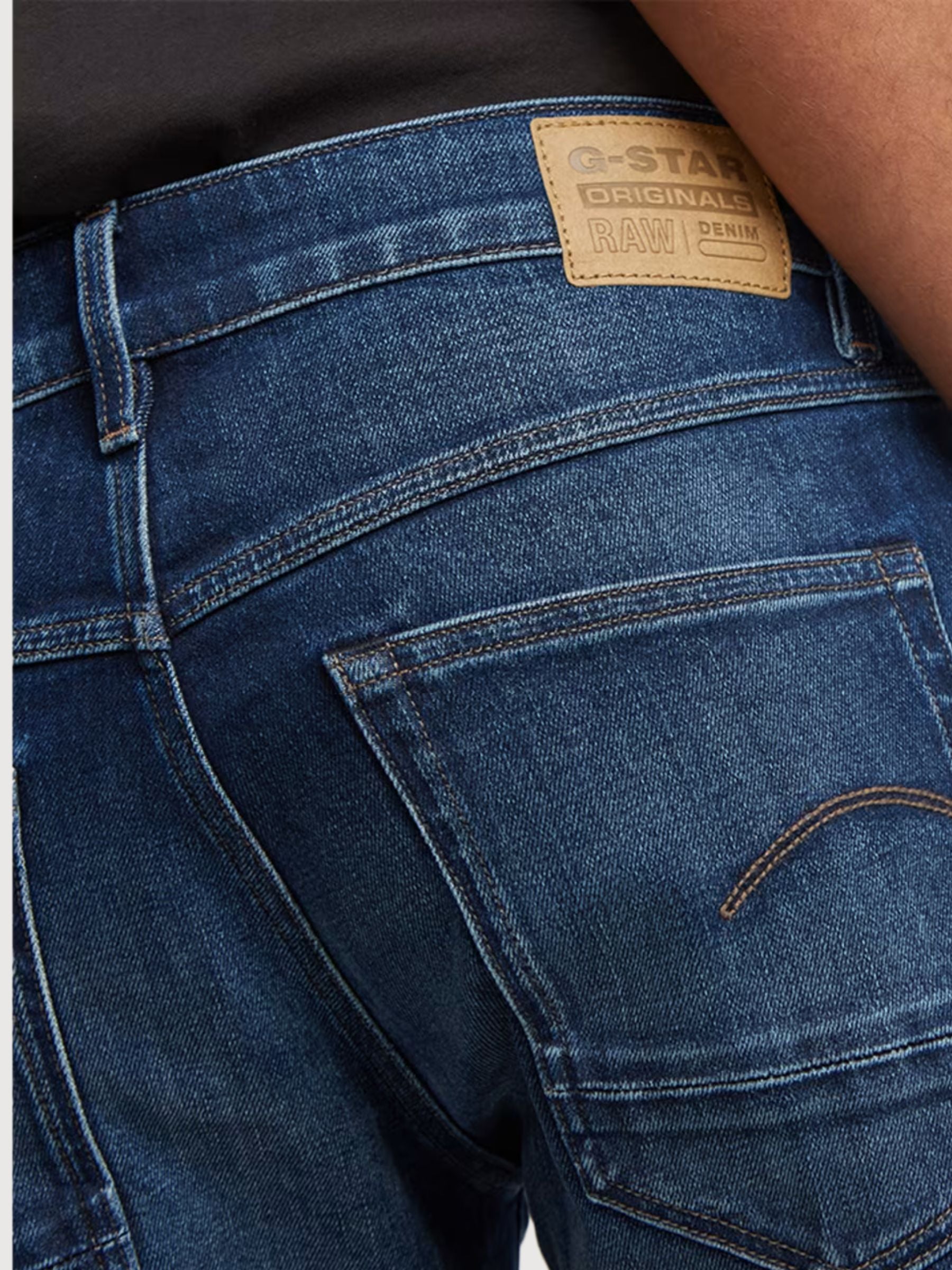 Jean Kate Boyfriend Darkblue Woman Cotton | G-star