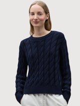 Sweater Til Navy in Organic Cotton | Ecoalf