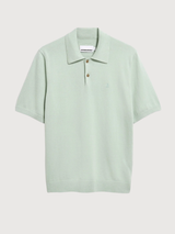 Strick-Polohemd Kurzarm Foam | Armedangels