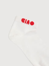 Socken Statement Offwhite Gots Baumwolle | Lanius