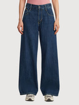 Jeans Skater High Loose Blue Woman Cotton | G-Star