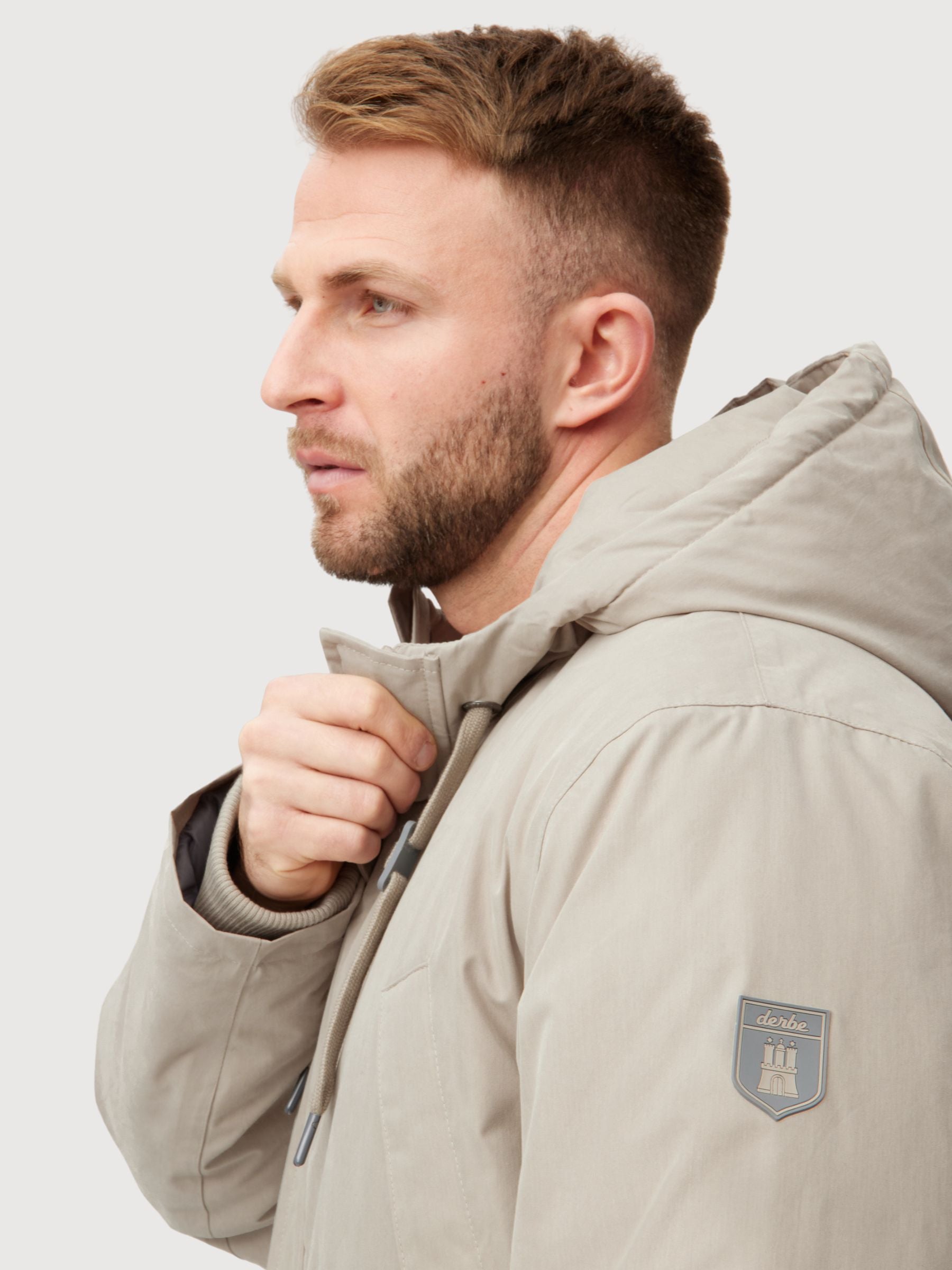 Parka Fumo di ciottoli/lava di Valholm | Derbe
