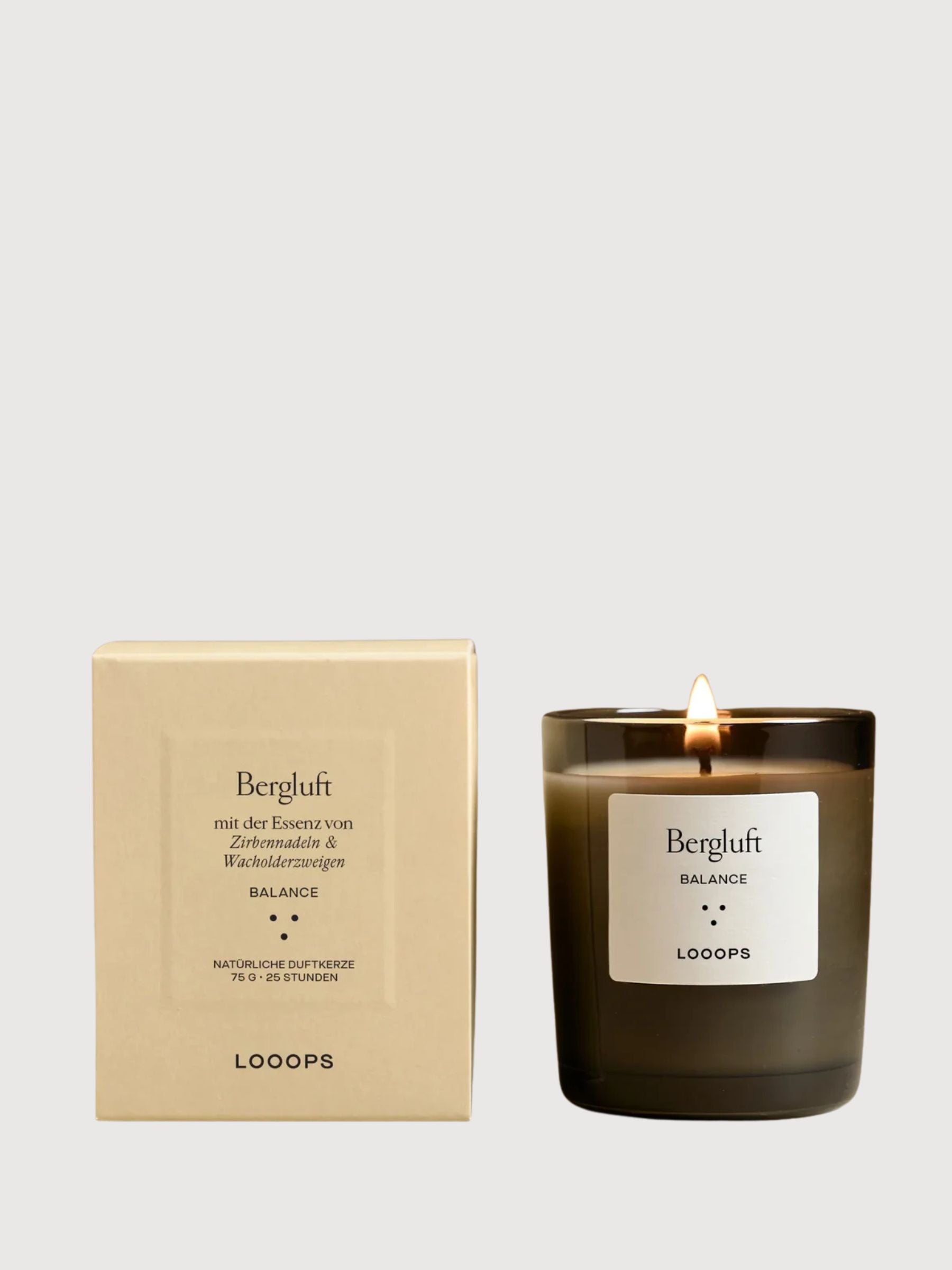 Bergluft Duftkerze 75g | Looops