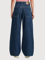 Jeans Skater High Loose Blue Woman Cotton | G-Star
