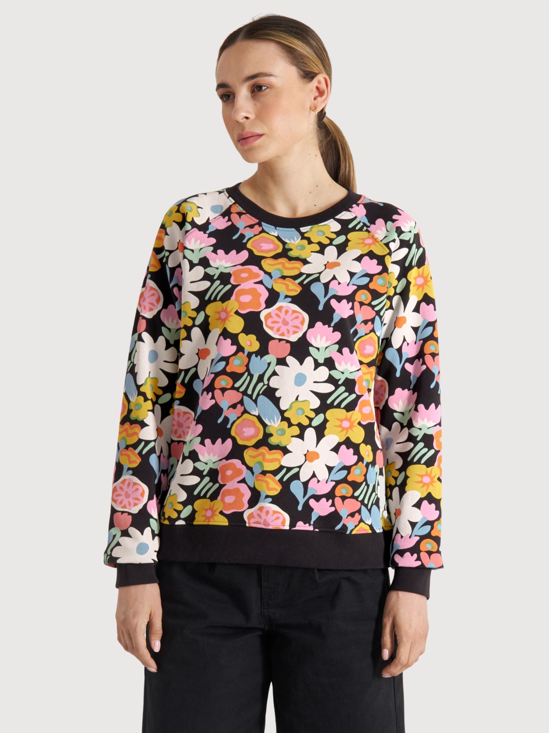 Felpa Ystad Meadow Flowers Donna | Dedicated