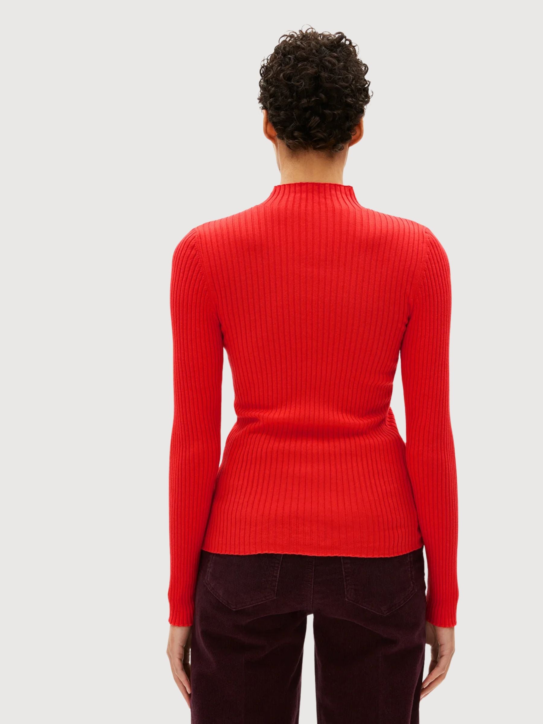 Pullover Alaania Rosso | Angeli armenti