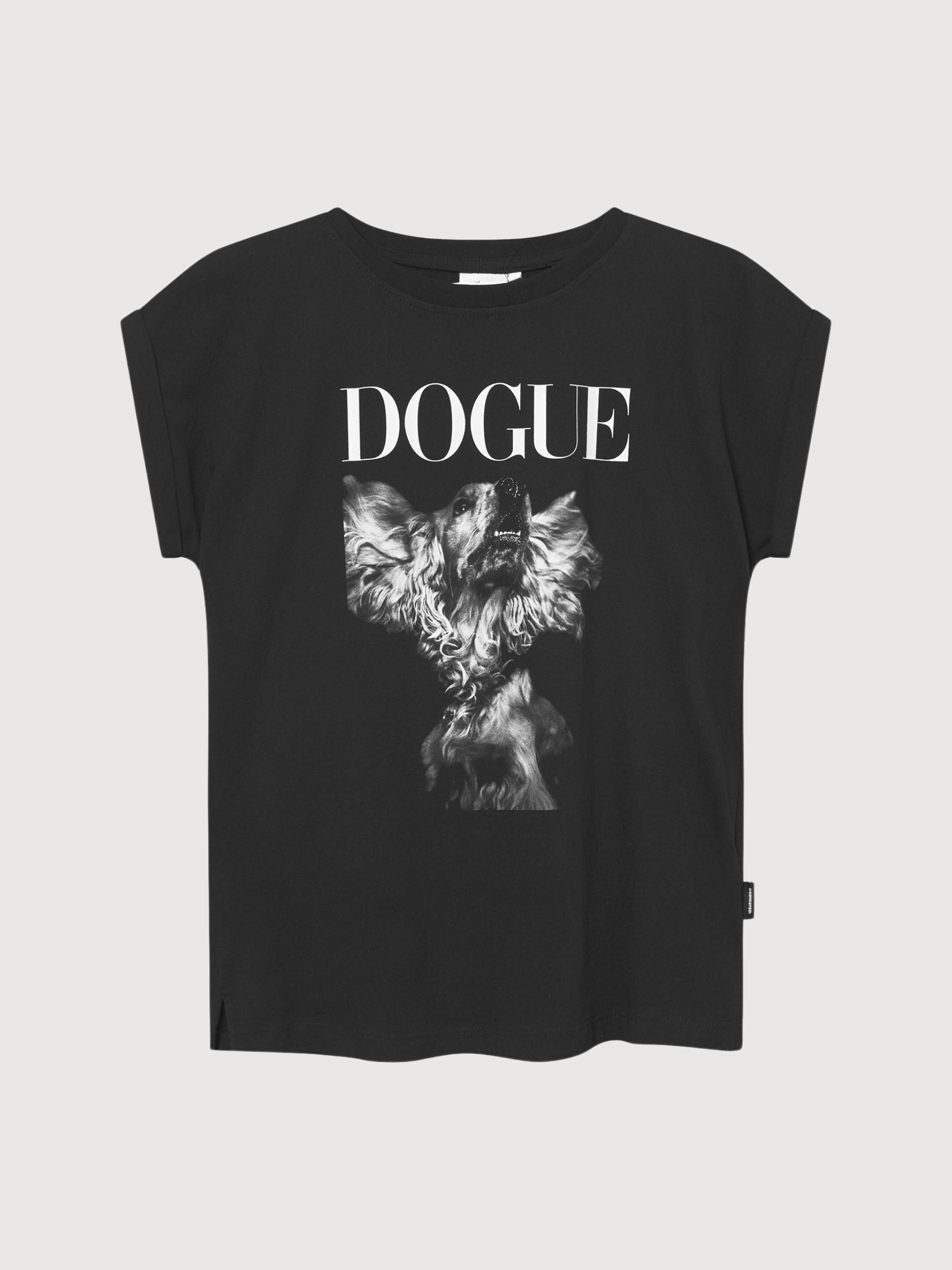 T-Shirt Visby Dogue Nero Donne Cotone | Dedicated