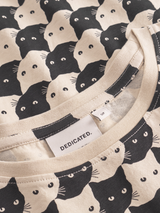 Visby T-shirt Pepita Cats Organic Cotton | Dedicated