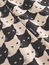 Visby T-shirt Pepita Cats Organic Cotton | Dedicated