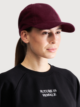 Curdroy Cap Slussen Dunkelrot | Dedicated