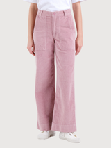 Pantaloni Curdroy Vara Rosa Chiaro | Dedicated