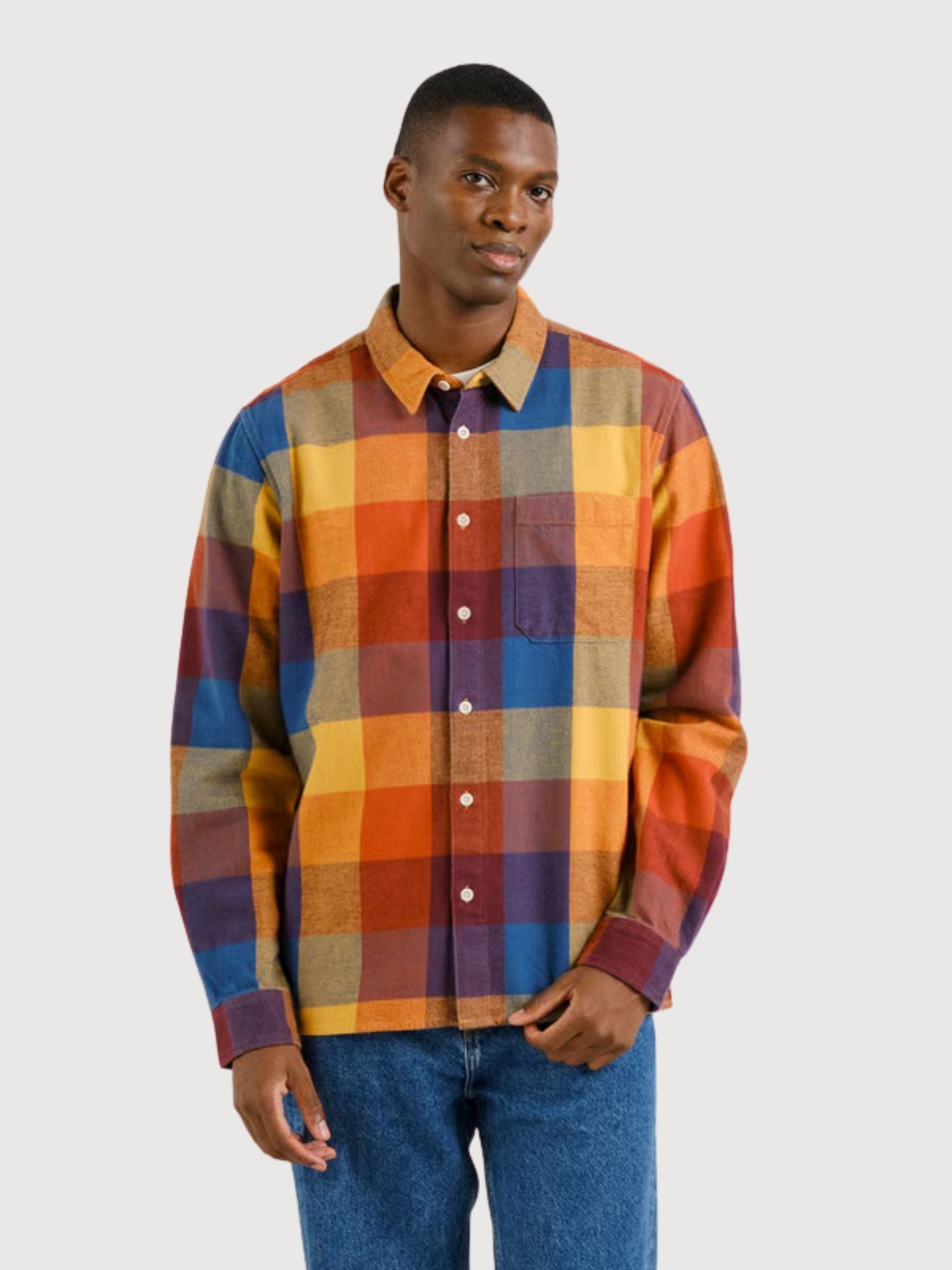 Camicia in flanella Rute Multicolor | Dedicated