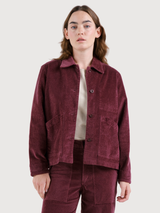 Curdroy Jacket Stiby Dark Red | Ecoalf