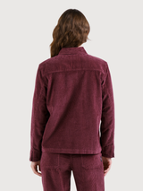 Curdroy Jacket Stiby Dark Red | Ecoalf