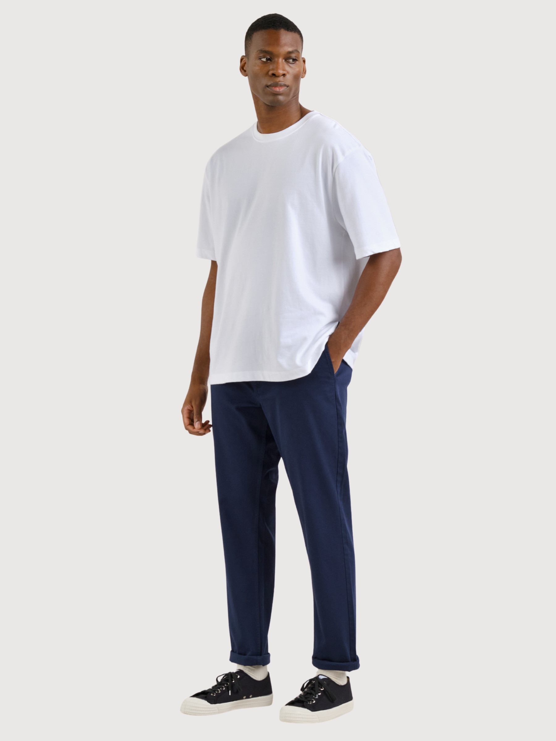 Chinohose Sund Dunkelblau | Dedicated