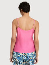 Tank Top Bright Orchid Lyocell | Lanius