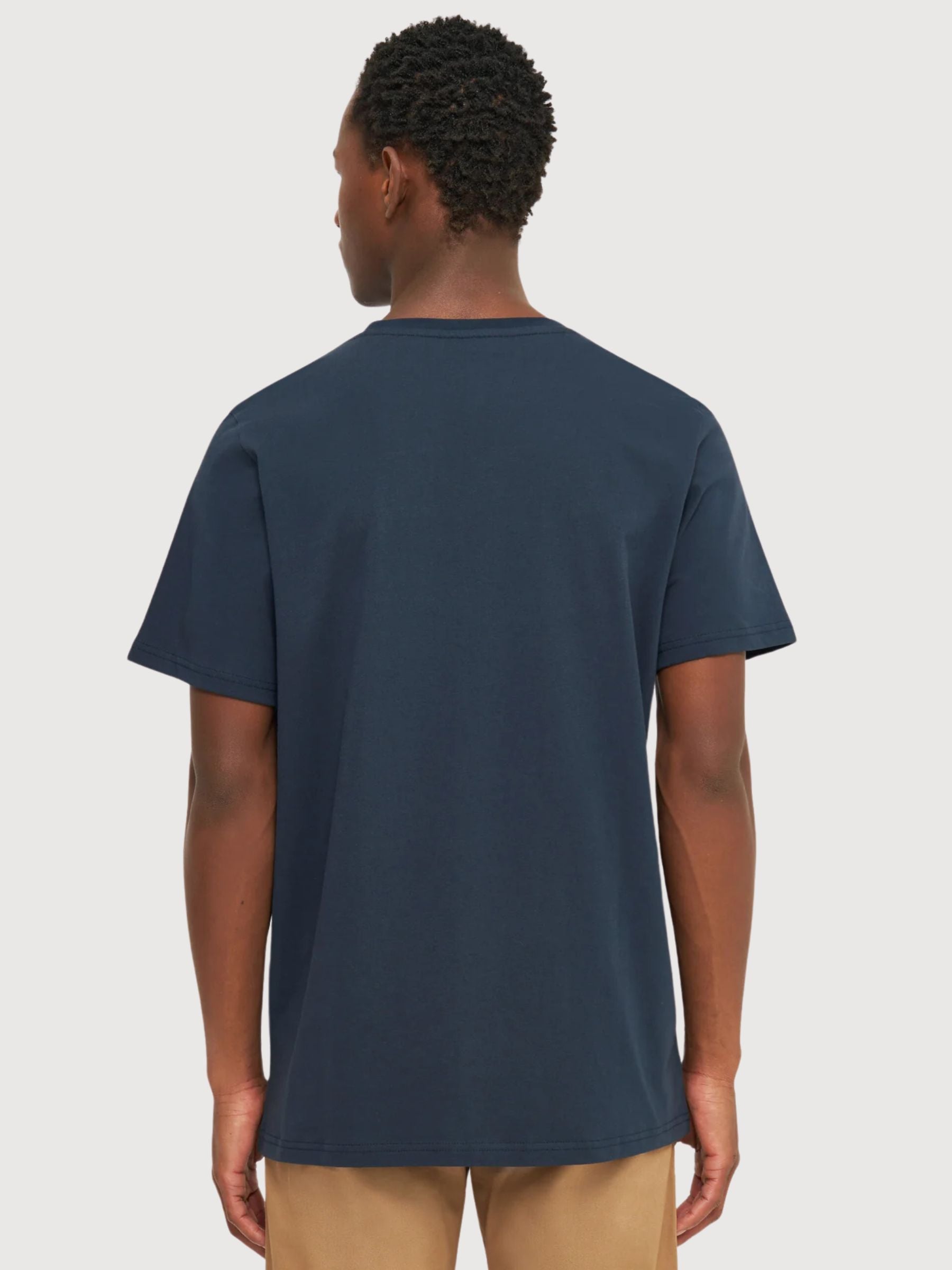 Normaler T-Shirt Man Marine Blue | Knowledge Cotton Apparel