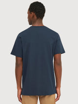 Normaler T-Shirt Man Marine Blue | Knowledge Cotton Apparel