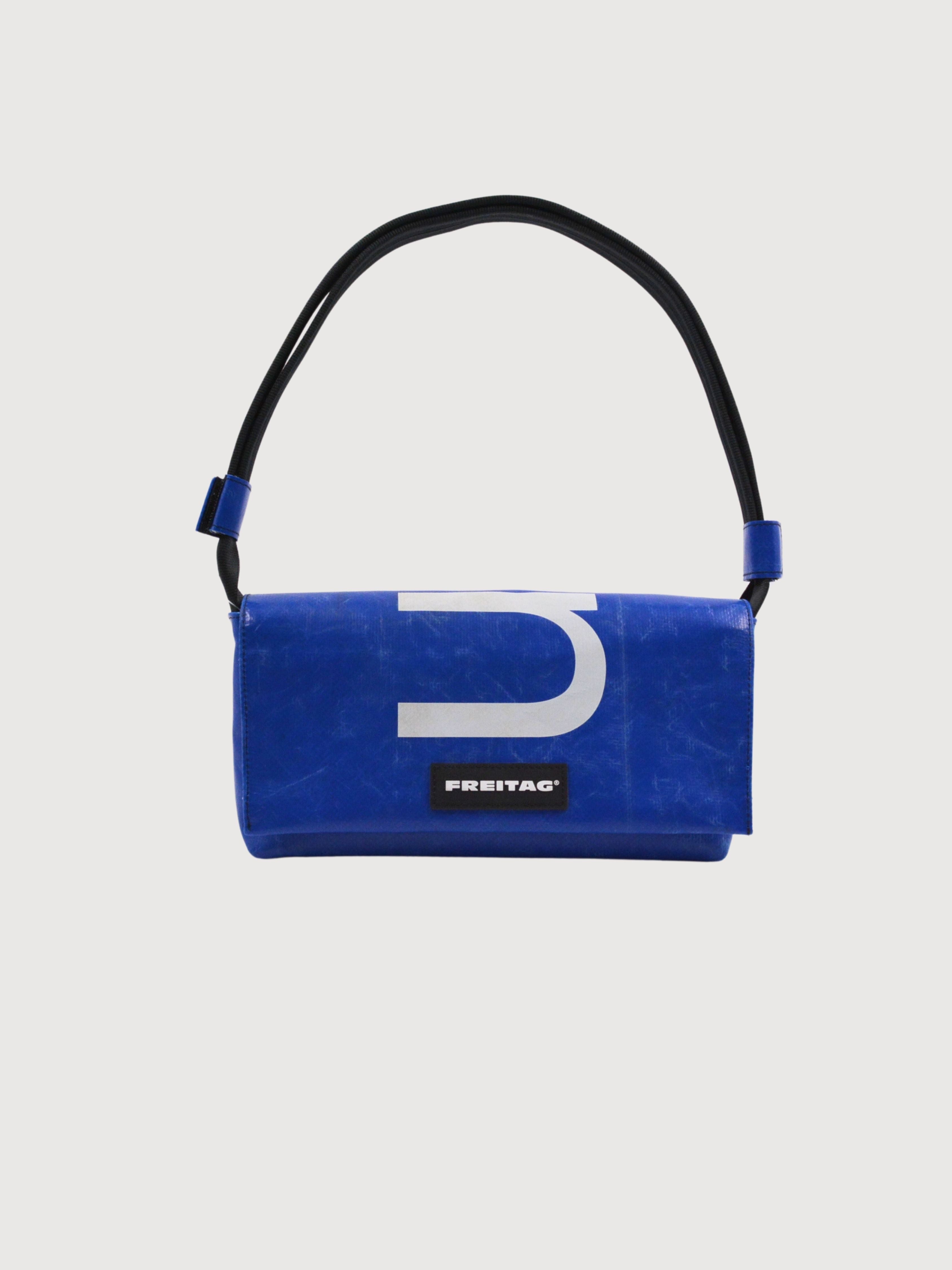 F171 LAURA Shoulder Bag White/Blue | FREITAG