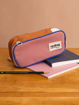 Max Pencil Case Rose Blush Tricolor | HINDBAG