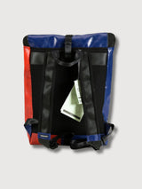 Backpack F155 Clapton Red & Blue In Used Truck Tarps | Freitag