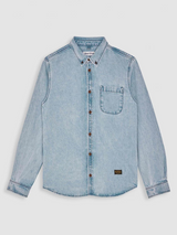 Enda Pocket Shirt Cindy Light Worn | Kings Of Indigo