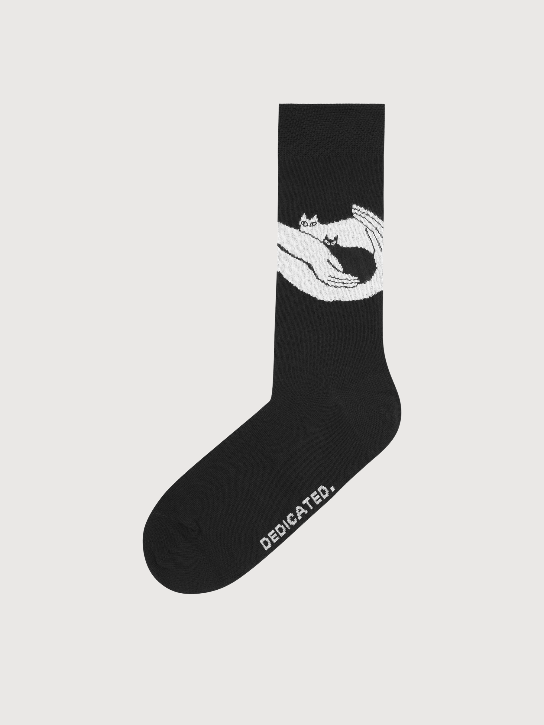 Socken Sigtuna Kitten Schwarz | Dedicated