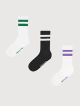 Socks 3-pack Ullevi Stripes | Dedicated