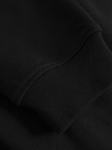 Swearshirt Ystad Leaves Black | Dedicated